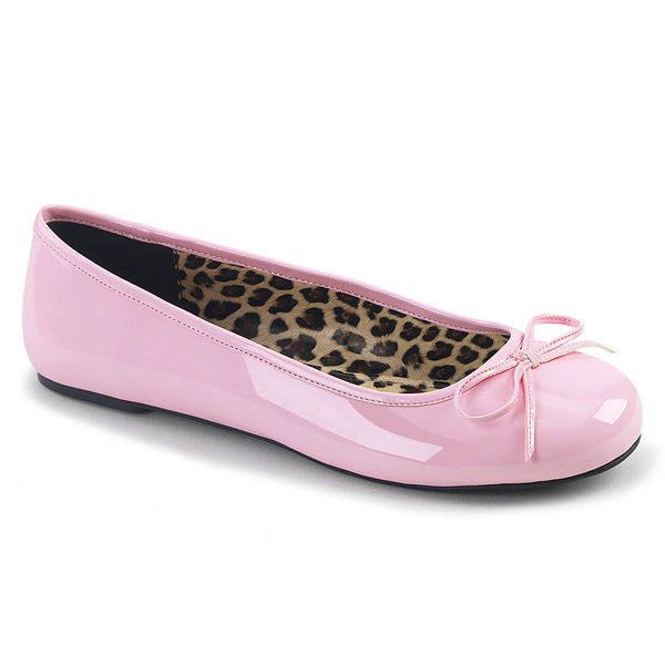 ANNA-01 Ballerina Schuhe Rosa von Pleaser Pink Label