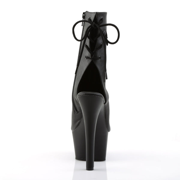 ASPIRE-1018 Plateau Stiefeletten Schwarz Matt von Pleaser – Ansicht 4