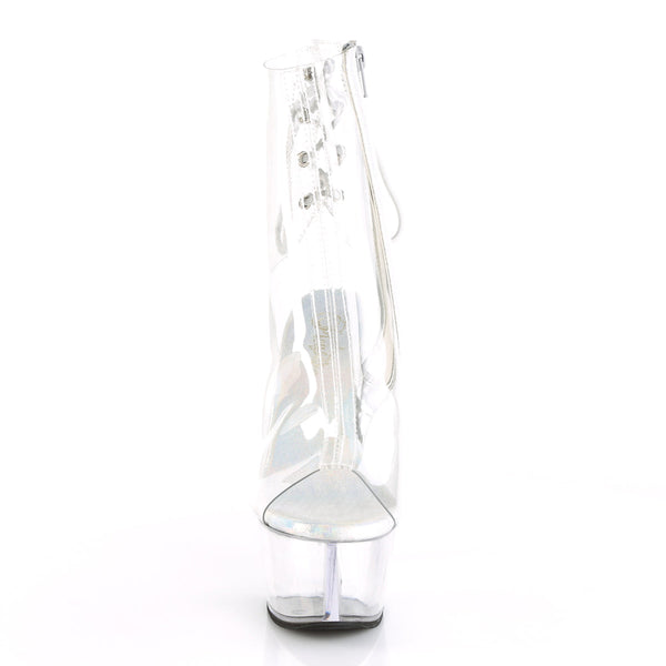 ASPIRE-1018C Plateau Stiefeletten transparent von Pleaser – Ansicht 2