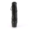 ASPIRE-1020 Plateau Stiefeletten Schwarz Matt von Pleaser – Ansicht 2