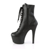 ASPIRE-1020 Plateau Stiefeletten Schwarz Matt von Pleaser – Ansicht 3