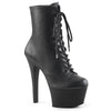 ASPIRE-1020 Plateau Stiefeletten Schwarz Matt | Pleaser SALE