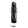 ASPIRE-1021 Plateau Stiefeletten - Schwarz von Pleaser – Ansicht 2
