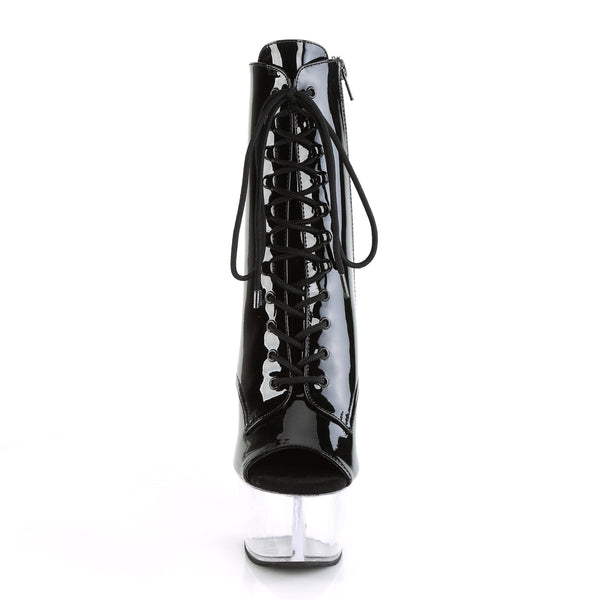 ASPIRE-1021 Plateau Stiefeletten - Schwarz von Pleaser – Ansicht 2