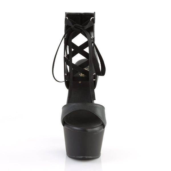 ASPIRE-600-14 Plateau Sandaletten schwarz von Pleaser – Ansicht 2