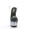 ASPIRE-608STD Plateau Sandaletten Schwarz/Transparent von Pleaser – Ansicht 2