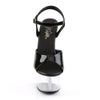 ASPIRE-609 Plateau Sandaletten Transparent/Schwarz von Pleaser – Ansicht 2