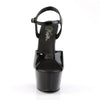 ASPIRE-609 Plateau Sandaletten Lack Schwarz von Pleaser – Ansicht 2