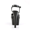 ASPIRE-609 Plateau Sandaletten Lack Schwarz von Pleaser – Ansicht 4