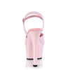 ASPIRE-609 Plateau Sandaletten Lack Baby Pink von Pleaser – Ansicht 4