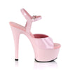 ASPIRE-609 Plateau Sandaletten Lack Baby Pink von Pleaser – Ansicht 5