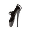 BALLET-08 Pumps Lack Schwarz von Devious – Ansicht 3