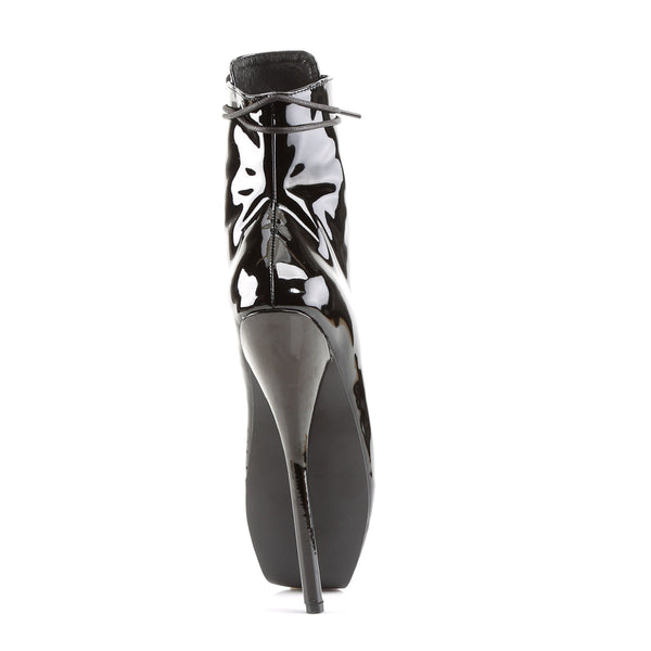 BALLET-1020 Stiefeletten Schwarz von Devious – Ansicht 4