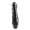 BALLET-1025 Stiefeletten Schwarz Lack von Devious – Ansicht 2