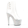 BEJEWELED-1018DM-7 Plateau Stiefeletten transparent von Pleaser – Ansicht 5