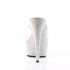 BEJEWELED-601DM Plateau Pantoletten - Silber von Pleaser – Ansicht 4