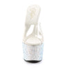 BEJEWELED-701DM Plateau Pantoletten Glitzer von Pleaser – Ansicht 2
