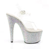 BEJEWELED-708DM Plateau Sandaletten schwarz von Pleaser – Ansicht 5