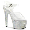 BEJEWELED-708DM Plateau Sandaletten schwarz | Pleaser