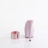 BEJEWELED-712RS - Plateau High Heel Pantoletten - Rosa mit Strass von Pleaser – Ansicht 4