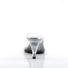 BELLE-301 Pantoletten Transparent von Fabulicious – Ansicht 4