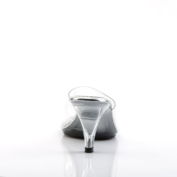 BELLE-301 Pantoletten Transparent von Fabulicious – Ansicht 4