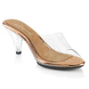 BELLE-301 Plateau Pantoletten schwarz von Fabulicious