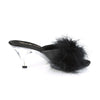 BELLE-301F Pantoletten - Schwarz von Fabulicious – Ansicht 5