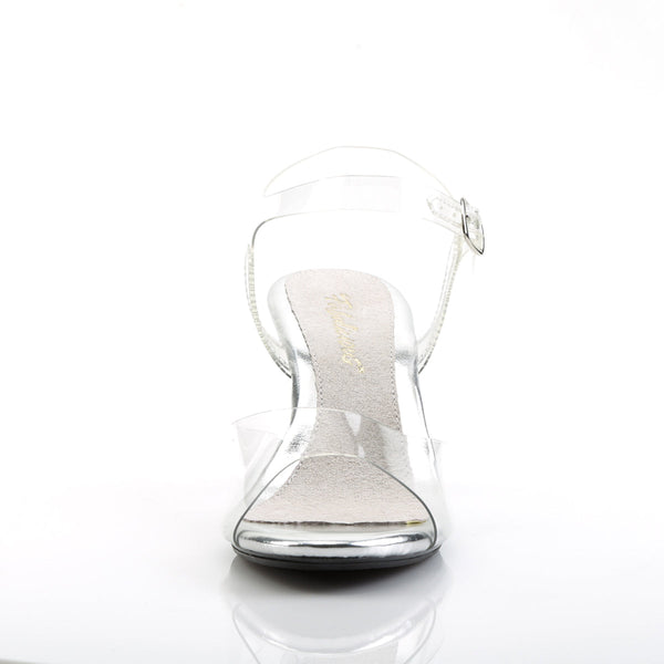 BELLE-308 Sandaletten Transparent von Fabulicious – Ansicht 2