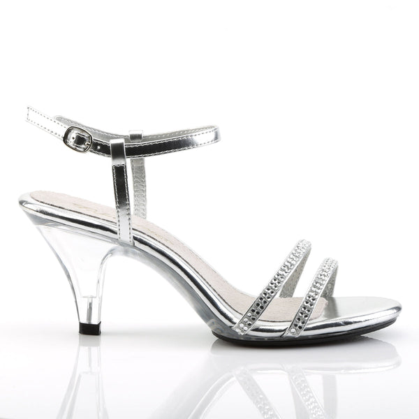 BELLE-316 Sandaletten Silber Glitzer von Fabulicious – Ansicht 5