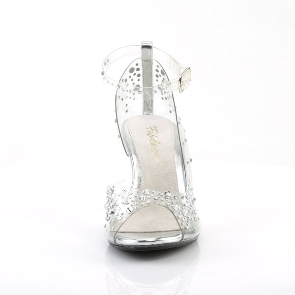 BELLE-330RS Sandaletten Transparent von Fabulicious – Ansicht 2