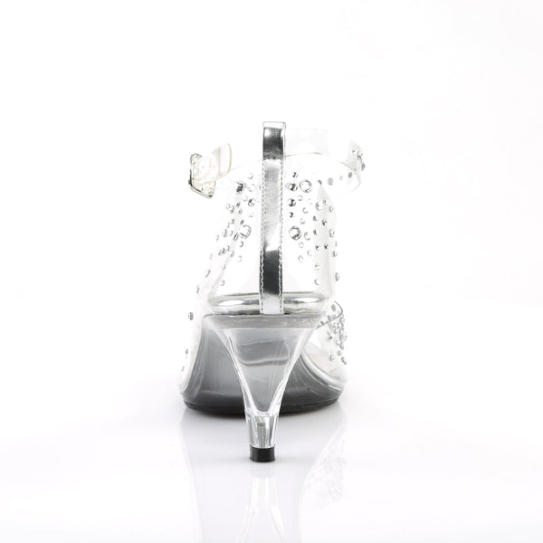 BELLE-330RS Sandaletten Transparent von Fabulicious – Ansicht 4