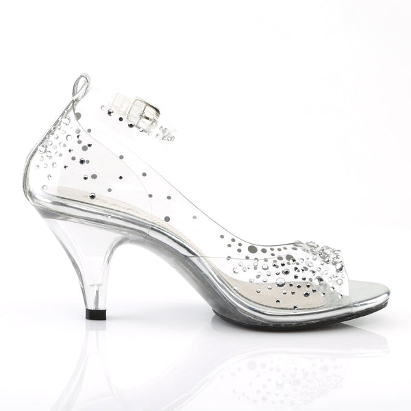 BELLE-330RS Sandaletten Transparent von Fabulicious – Ansicht 5