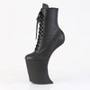 BEWITCHED-1020 Plateau Pony Stiefeletten - Schwarz Matt von Pleaser – Ansicht 3