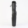 BEWITCHED-1020 Plateau Pony Stiefeletten - Schwarz Matt von Pleaser – Ansicht 4