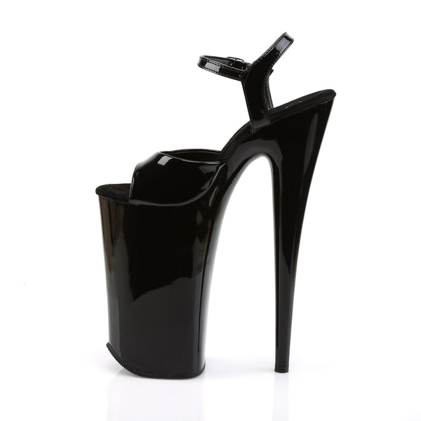 BEYOND-009 Plateau Sandaletten High Heels - Schwarz von Pleaser – Ansicht 3