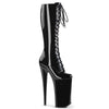 BEYOND-2020 Plateau Stiefel Schwarz Lack von Pleaser