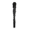 BEYOND-3028 Plateau Overknee Stiefel Schwarz von Pleaser – Ansicht 2