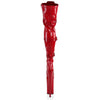 BEYOND-3028 Overkneestiefel Plateaustiefel Rot von Pleaser – Ansicht 4