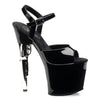 BONDGIRL-709 Plateau Sandaletten Schwarz von Pleaser