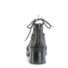 BRATTY-32 Plateau Schuhe Schwarz Matt von DemoniaCult – Ansicht 4