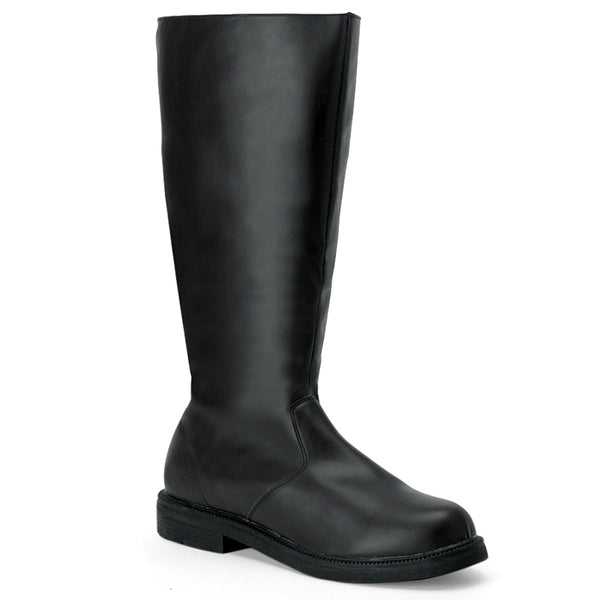 CAPTAIN-100 Stiefel Schwarz von Funtasma