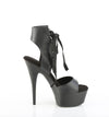 CAPTIVA-600-14 Plateau Sandaletten Schwarz von Pleaser – Ansicht 5