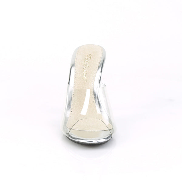 CARESS-401 Pantoletten transparent von Fabulicious – Ansicht 2