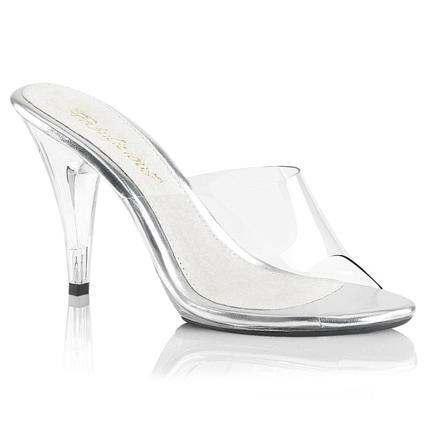 CARESS-401 Pantoletten transparent von Fabulicious