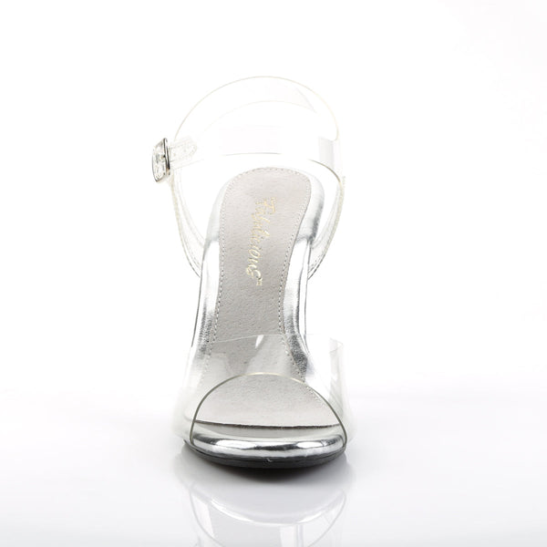 CARESS-408 Sandaletten Transparent von Fabulicious – Ansicht 2