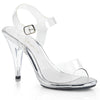 CARESS-408 Sandaletten Transparent von Fabulicious