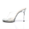 CHIC-01 Pantoletten Transparent von Fabulicious – Ansicht 3