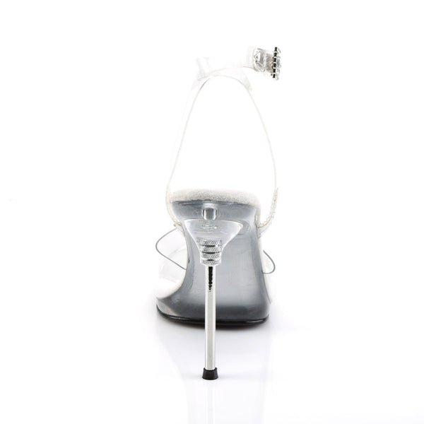 CHIC-06 Sandaletten Transparent von Fabulicious – Ansicht 4