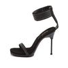 CHIC-40 Sandaletten Schwarz von Fabulicious – Ansicht 3